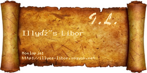 Illyés Libor névjegykártya